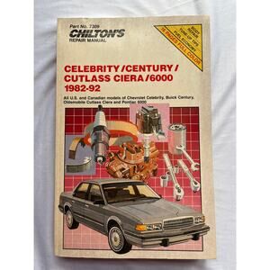 Chilton's Celebrity Century Cutlass Ciera 6000 1982-92